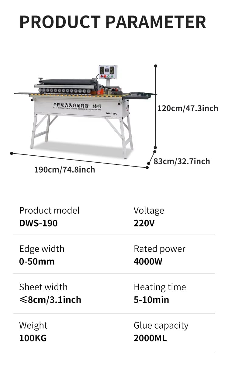 DW-190 edge banding machine (4)